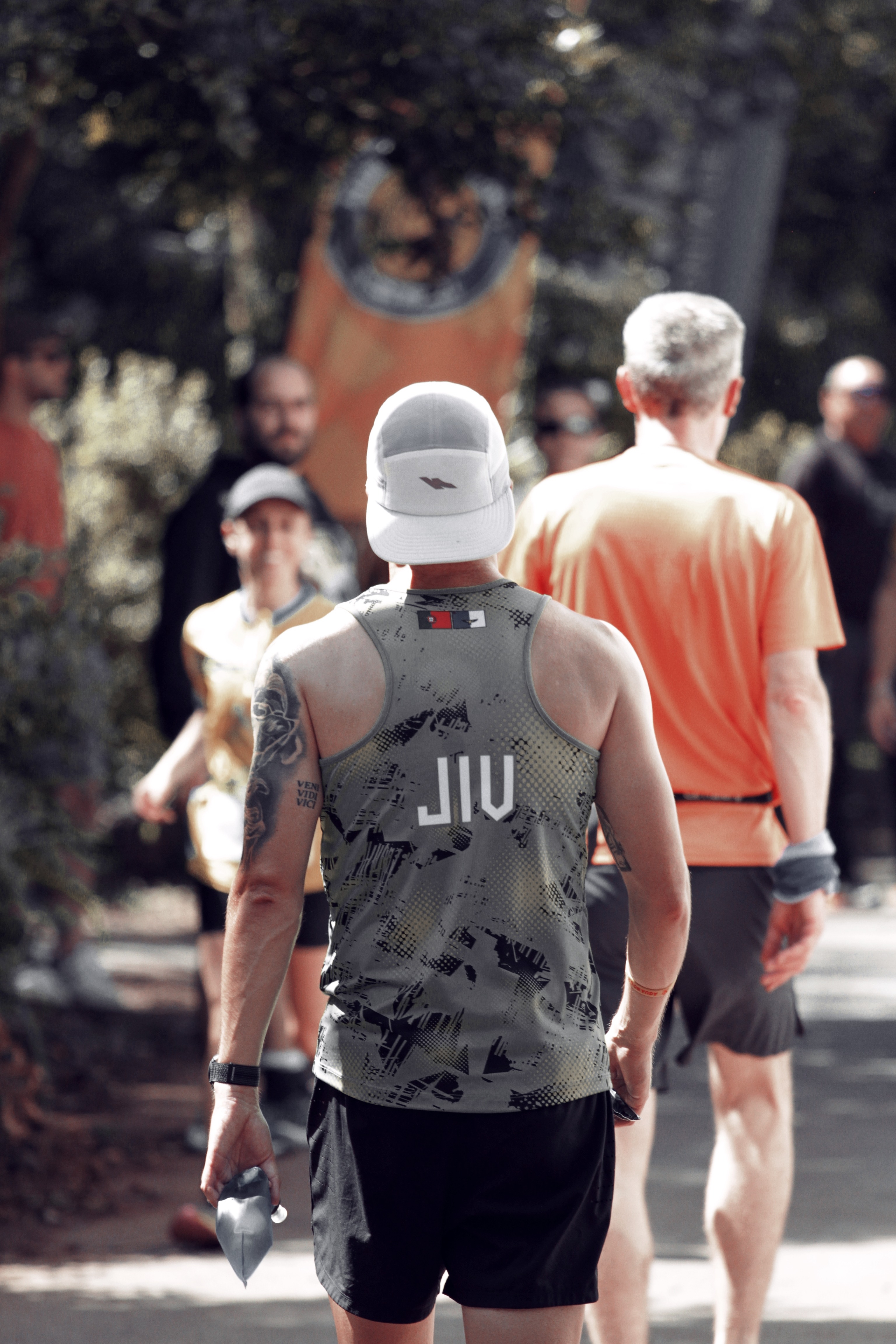 Atletas em prova de corrida nos Açores