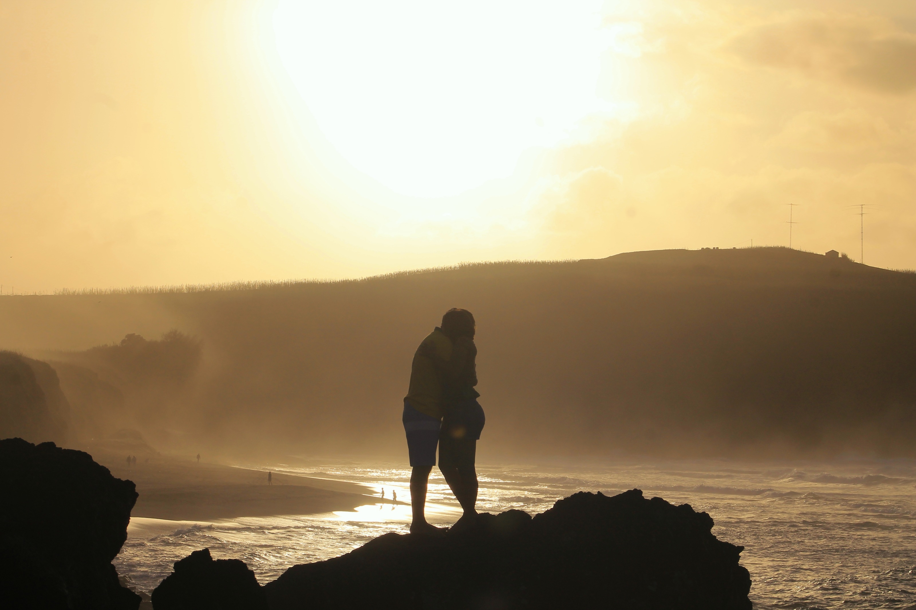 Fotografia nos Açores ao pôr do sol